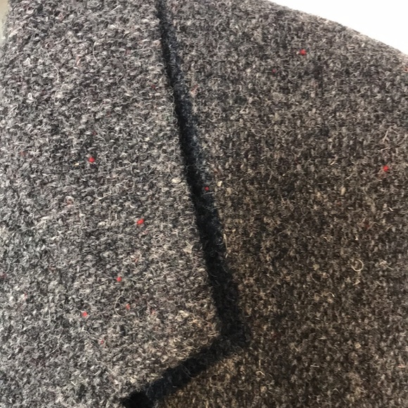 Vintage virgin scottish wool (Harris Tweed) gray speckled blazer - Picture 11 of 11